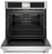 Angle Zoom. Café - 30" Built-In Single Electric Convection Wall Oven, Customizable - Stainless Steel.