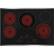 Alt View 11. Café - 30" Electric Cooktop - Black.