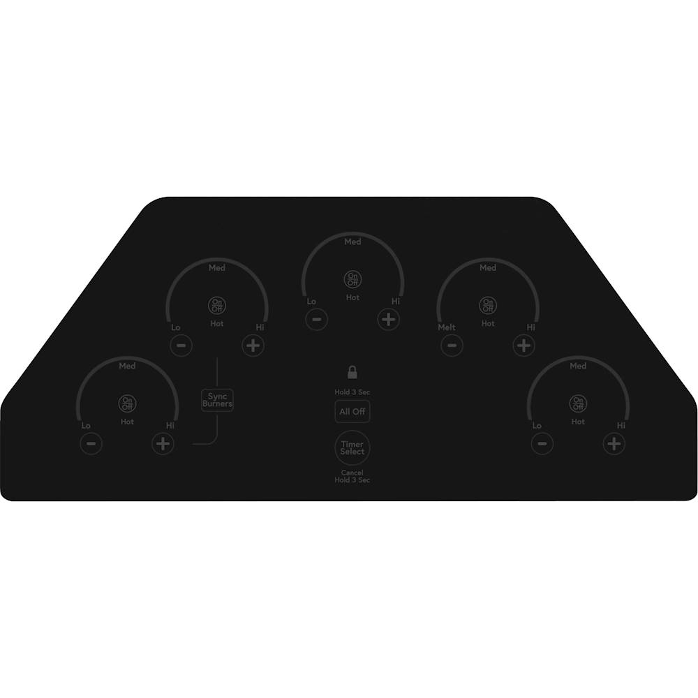 Cafe CEP90301NBB 30 Inch Built-In Touch Control Electric Cooktop