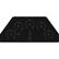 Alt View 12. Café - 30" Electric Cooktop, Customizable - Black.