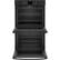 Alt View 11. GE - 30" Built-In Double Electric Wall Oven - Black.