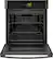 Alt View 11. GE Profile - 27" Built-In Single Electric Convection Wall Oven - Black Stainless Steel.