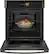 Alt View 12. GE Profile - 27" Built-In Single Electric Convection Wall Oven - Black Stainless Steel.