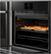 Alt View 17. GE Profile - 27" Built-In Single Electric Convection Wall Oven - Black Stainless Steel.