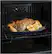 Alt View 21. GE Profile - 27" Built-In Single Electric Convection Wall Oven - Black Stainless Steel.