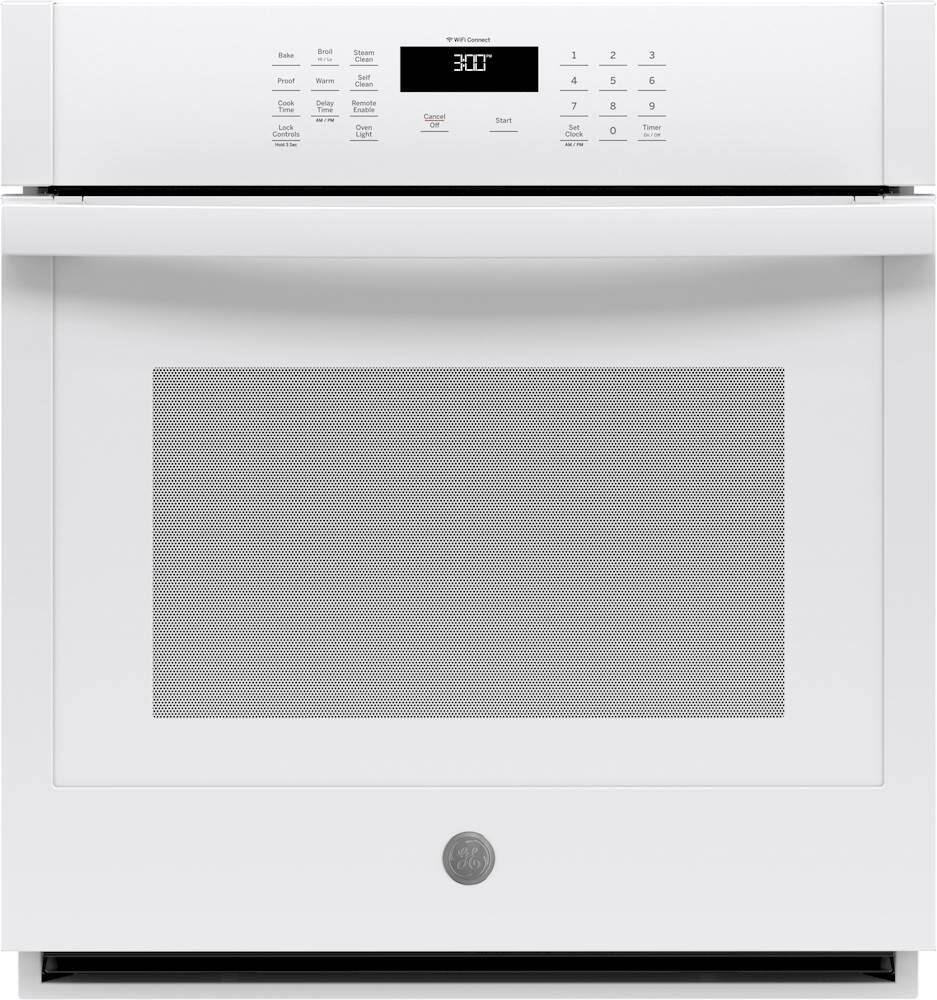 GE - 27" Built-In Single Electric Wall Oven - White