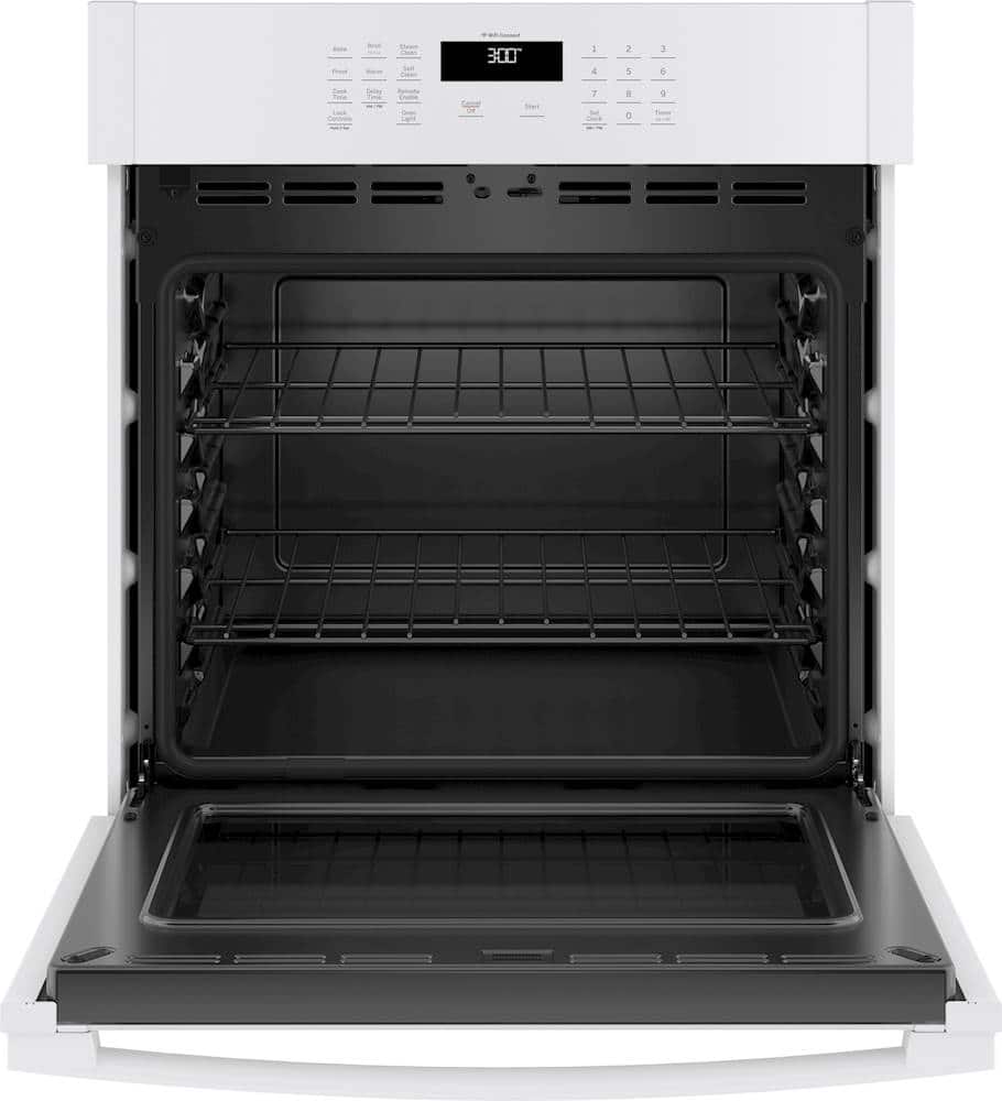 Alt View 12. GE - 27" Built-In Single Electric Wall Oven - White.