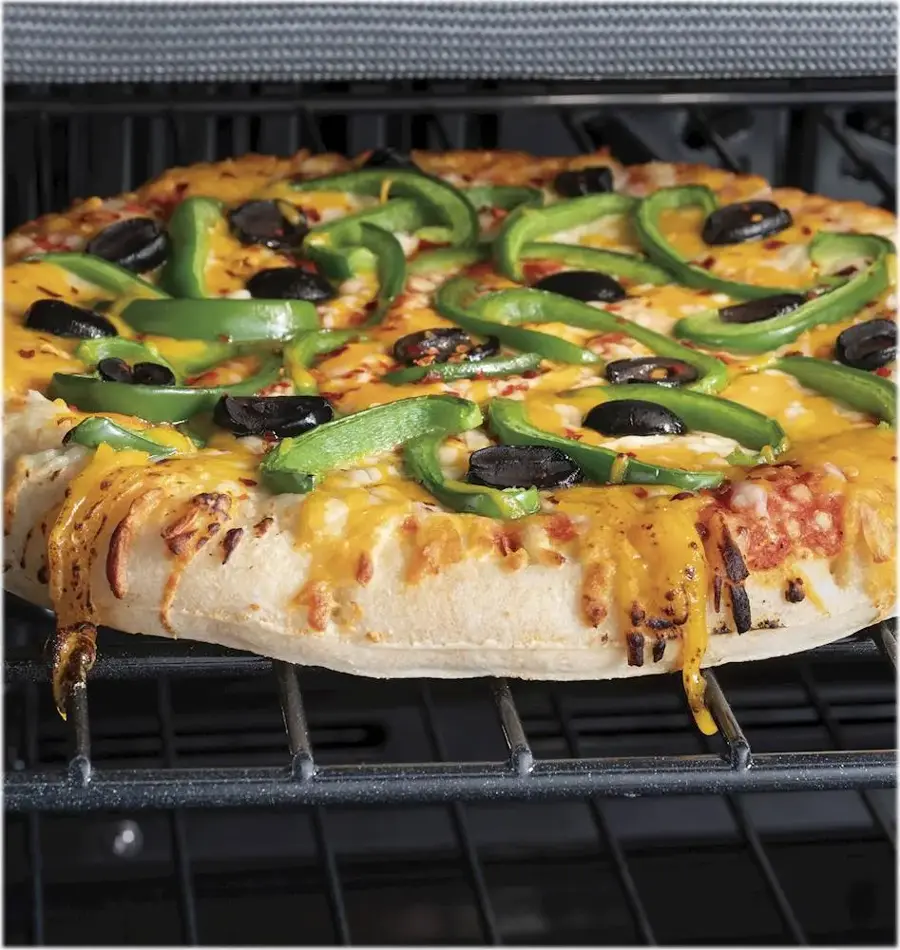 Alt View 14. GE - 27" Built-In Single Electric Wall Oven - White.
