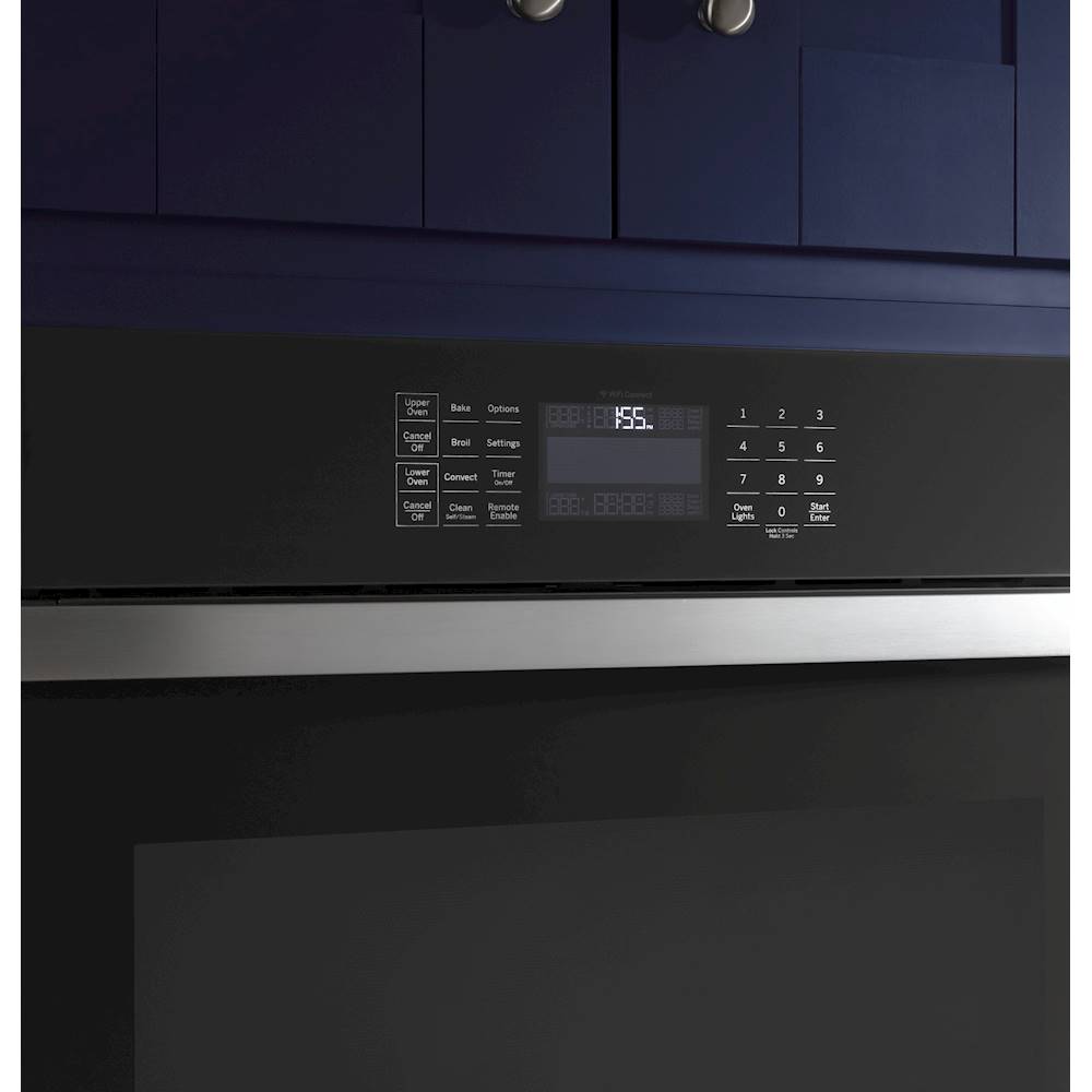 Best Buy: GE 27 Built-In Double Electric Convection Wall Oven JK5500DFBB