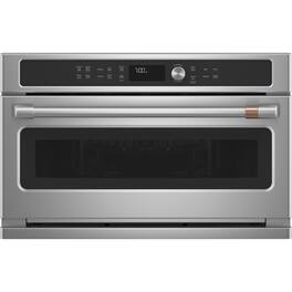 Café - 1.7 Cu. Ft. Convection Built-In Microwave with Sensor Cooking and Turntable - Stainless Steel