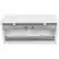 Front. Café - 36" Externally Vented Range Hood - Matte White.