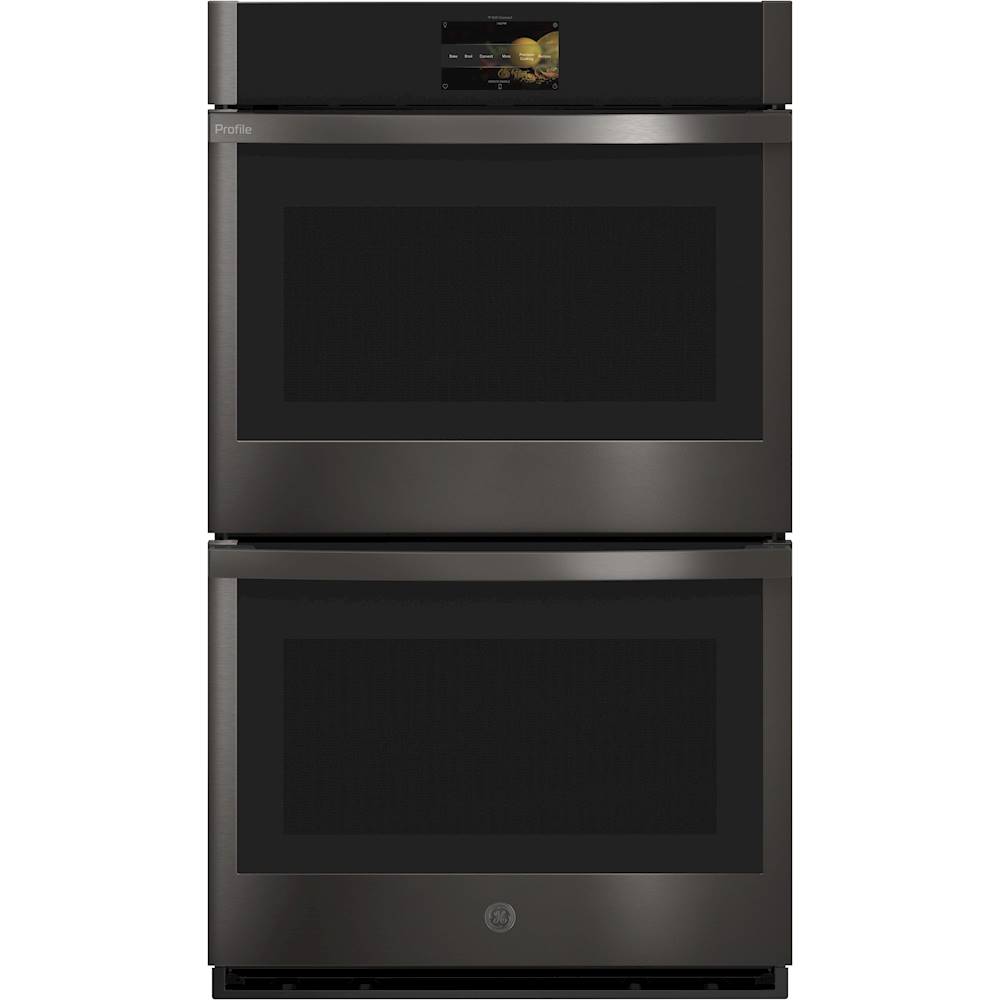 GE – Profile Series 30″ Built-In Double Electric Convection Wall Oven – Black stainless steel