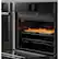 Alt View 18. GE Profile - 30" Smart Built-In Double Electric Convection Wall Oven with Air Fry & Precision Cooking - Black stainless steel.
