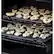 Alt View 20. GE Profile - 30" Smart Built-In Double Electric Convection Wall Oven with Air Fry & Precision Cooking - Black stainless steel.