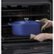Alt View 21. GE Profile - 30" Smart Built-In Double Electric Convection Wall Oven with Air Fry & Precision Cooking - Black Stainless Steel.