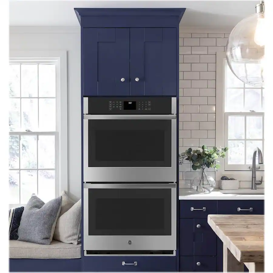 GE 27" Built In Double Electric Wall Oven Stainless Steel JKD3000SNSS ...