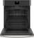 Alt View 12. GE - 27" Built-In Single Electric Convection Wall Oven.