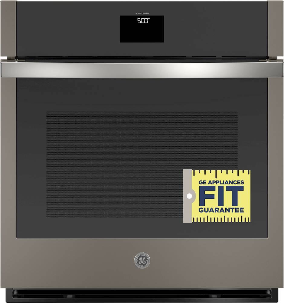 Best Buy GE 27" BuiltIn Single Electric Convection Wall Oven Slate