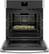 Alt View 13. GE - 27" Built-In Single Electric Convection Wall Oven - Stainless Steel.