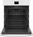 Alt View 12. GE - 27" Built-In Single Electric Convection Wall Oven - White.