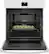 Alt View 13. GE - 27" Built-In Single Electric Convection Wall Oven - White.