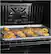 Alt View 19. GE - 27" Built-In Single Electric Convection Wall Oven - White.