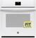 Alt View 22. GE - 27" Built-In Single Electric Convection Wall Oven - White.