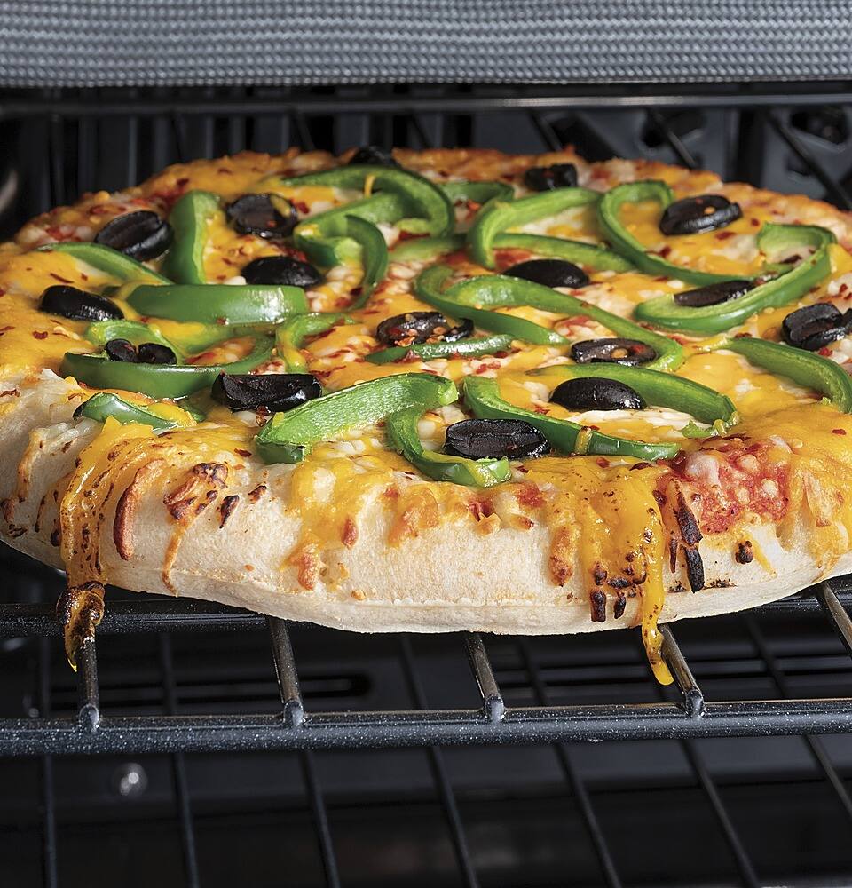 Alt View 14. GE - 30" Built-In Double Electric Wall Oven - White.