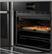 Alt View 15. GE - Profile Series 30" Built-In Single Electric Convection Wall Oven - Black Slate.