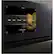Alt View 16. GE Profile - 27" Built-In Double Electric Convection Wall Oven - Black Stainless Steel.