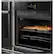 Alt View 18. GE Profile - 27" Built-In Double Electric Convection Wall Oven - Black Stainless Steel.