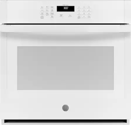 GE - 30" Built-In Single Electric Wall Oven - White