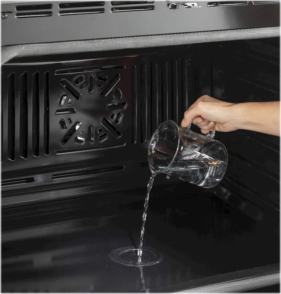 Alt View 14. GE - 30" Built-In Single Electric Wall Oven - White.