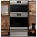 Alt View Zoom 20. Café - Modern Glass 27" Built-In Single Electric Convection Wall Oven - Platinum glass.
