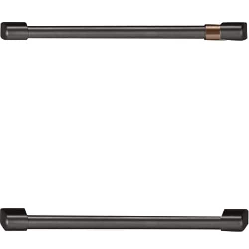 Handle Kit for Café Undercounter Refrigerators & Dishwashers - Brushed Black - Front_Zoom