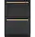 Alt View 23. Café - 5.7 Cu. Ft. Dual-Drawer Refrigerator - Matte Black.