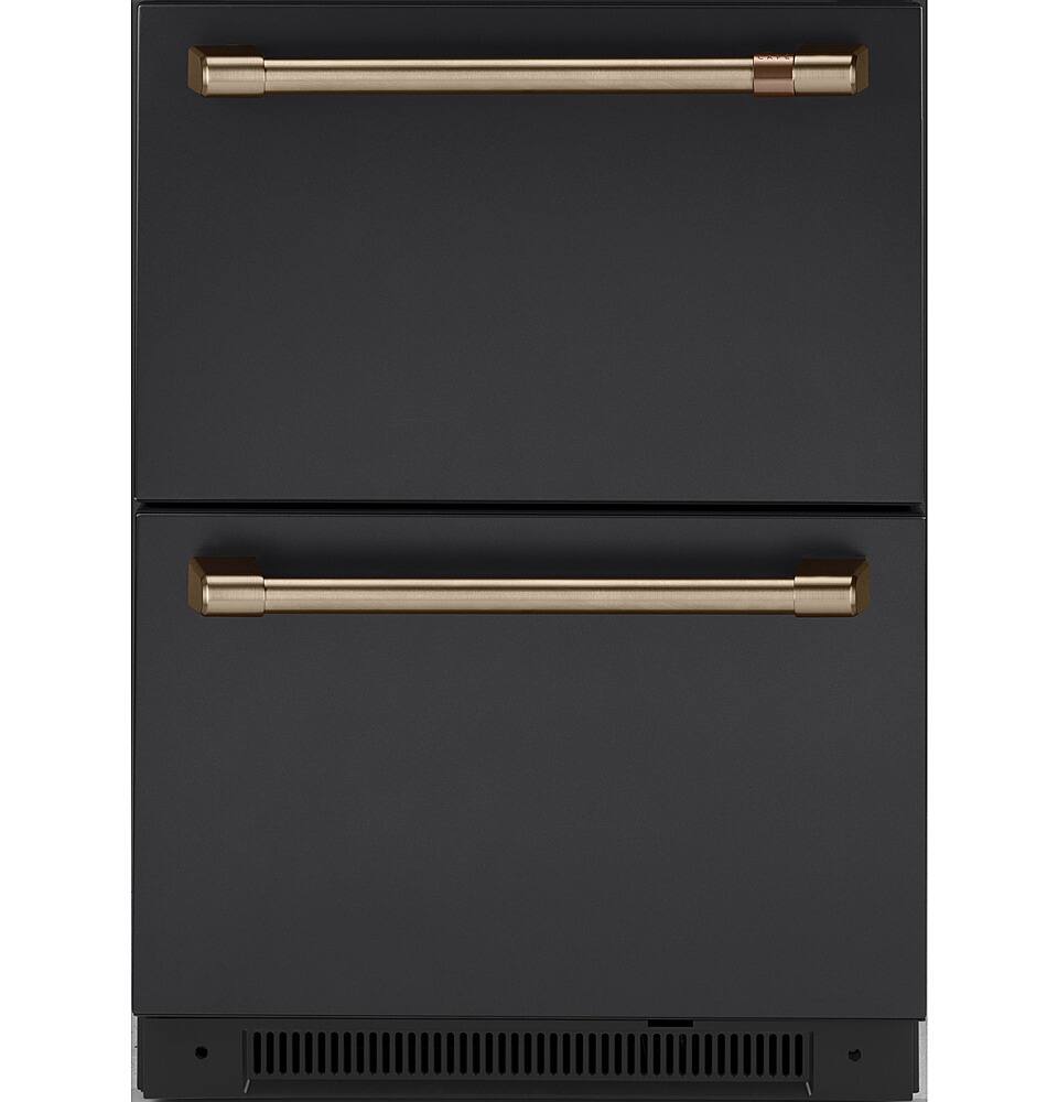 Alt View 23. Café - 5.7 Cu. Ft. Dual-Drawer Refrigerator - Matte Black.