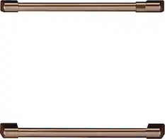 Front. Café - Handle Kit for Café Undercounter Refrigerators & Dishwashers - Brushed Copper.
