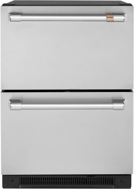 Café 5.7 Cu. Ft. Built-In Dual-Drawer Refrigerator Stainless Steel ...