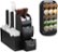 Alt View Zoom 13. Mind Reader - 30 K-Cup Carousel Coffee Pods Holder with Coffee Condiment Caddy Organizer - Black.