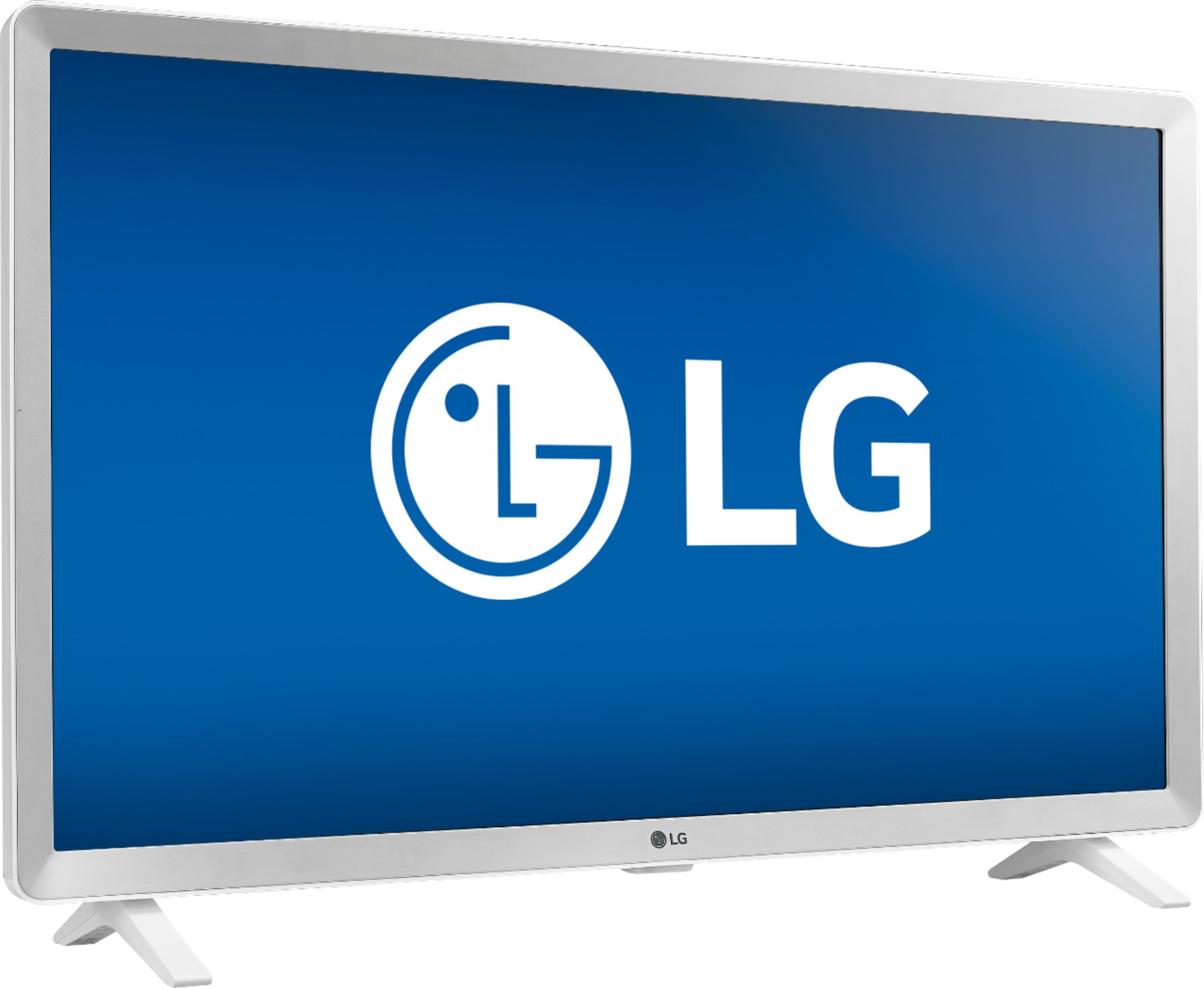 Angle View: LG - 24" Class LED HD Smart webOS TV