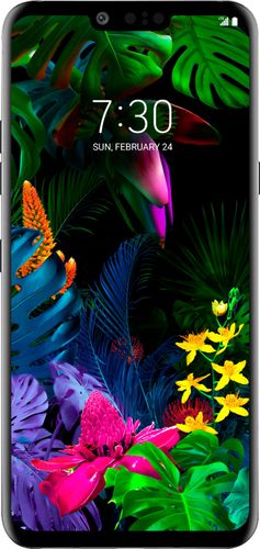 LG - G8 ThinQ with 128GB Memory Cell Phone (Unlocked) - Aurora Black was $849.99 now $549.99 (35.0% off)