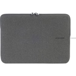 TUCANO - Second Skin Sleeve for 15.6" Laptop - Black - Front_Zoom