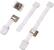 Alt View 11. Safety 1st - Furniture Wall Straps - White.