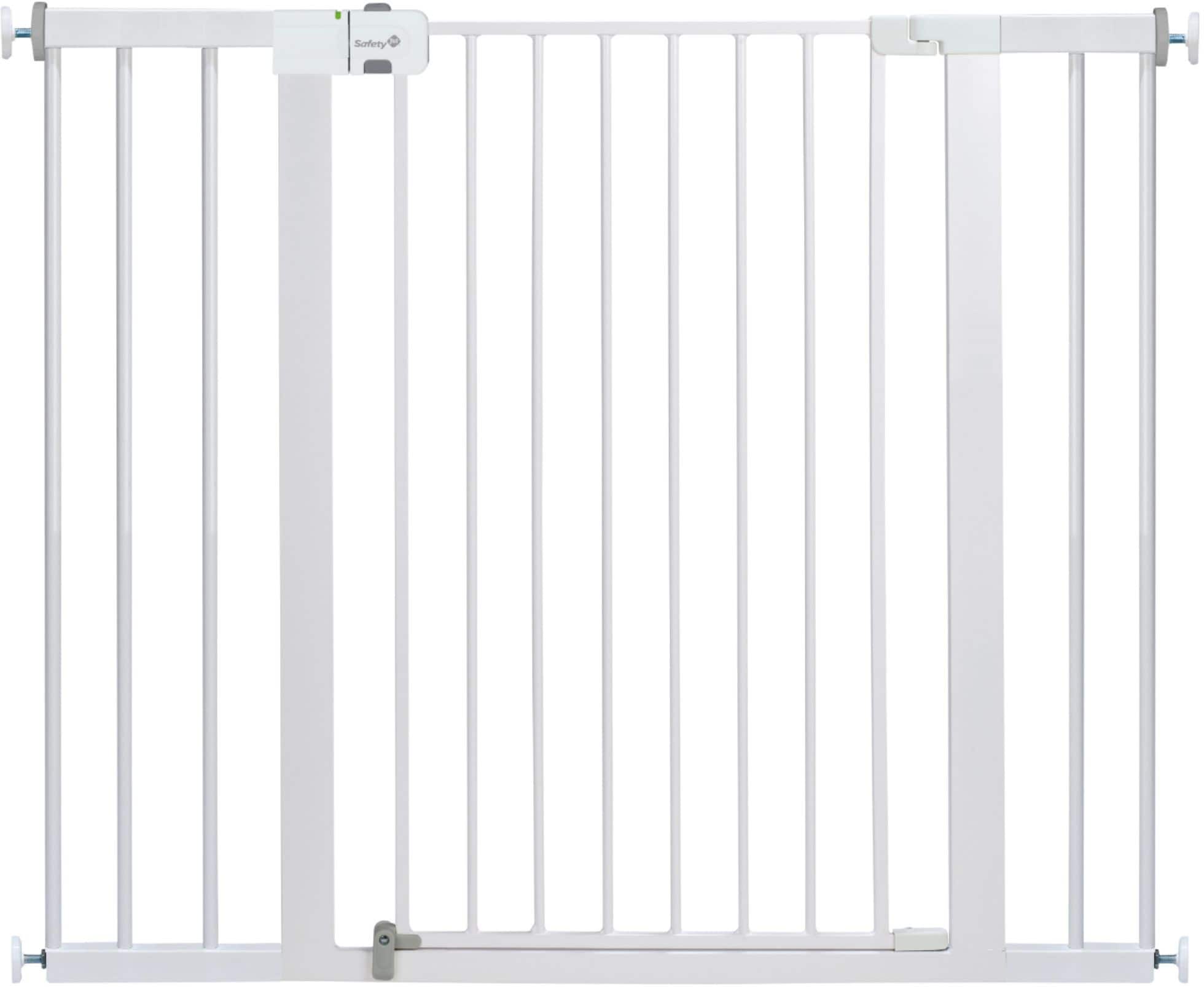 Front. Safety 1st - Easy Install Extra Tall & Wide Gate - White.