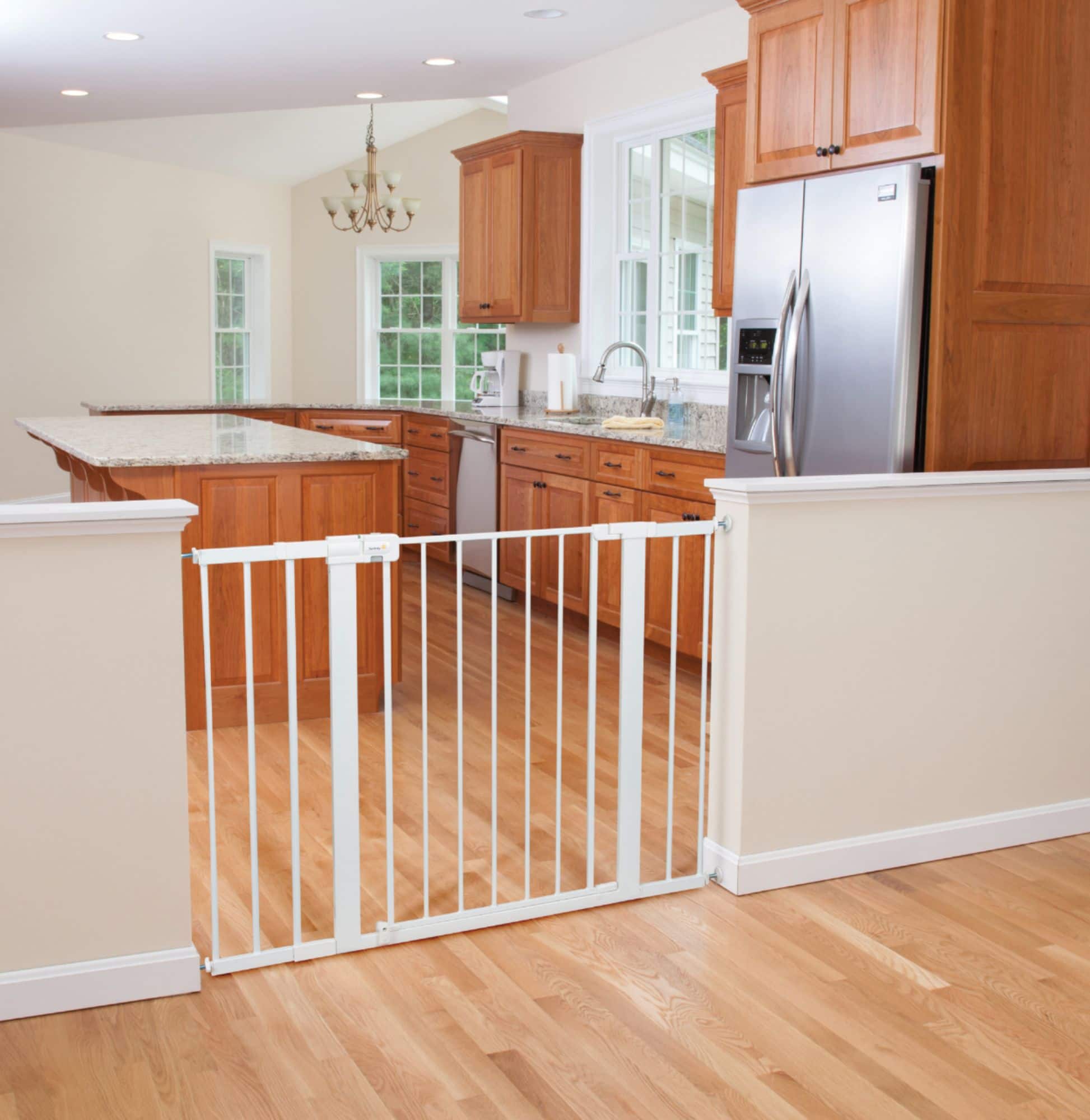 Alt View 11. Safety 1st - Easy Install Extra Tall & Wide Gate - White.