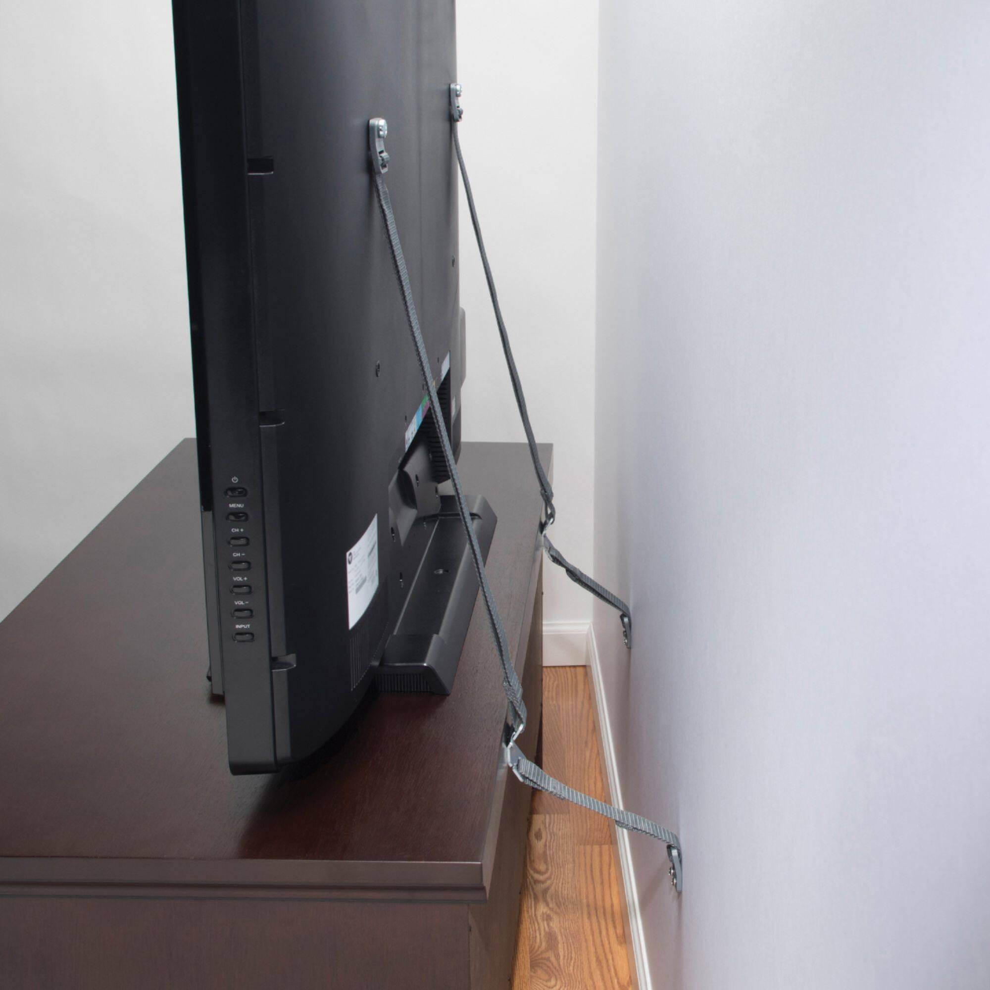 Alt View 13. Safety 1st - TV & Furniture Safety Straps - Black.