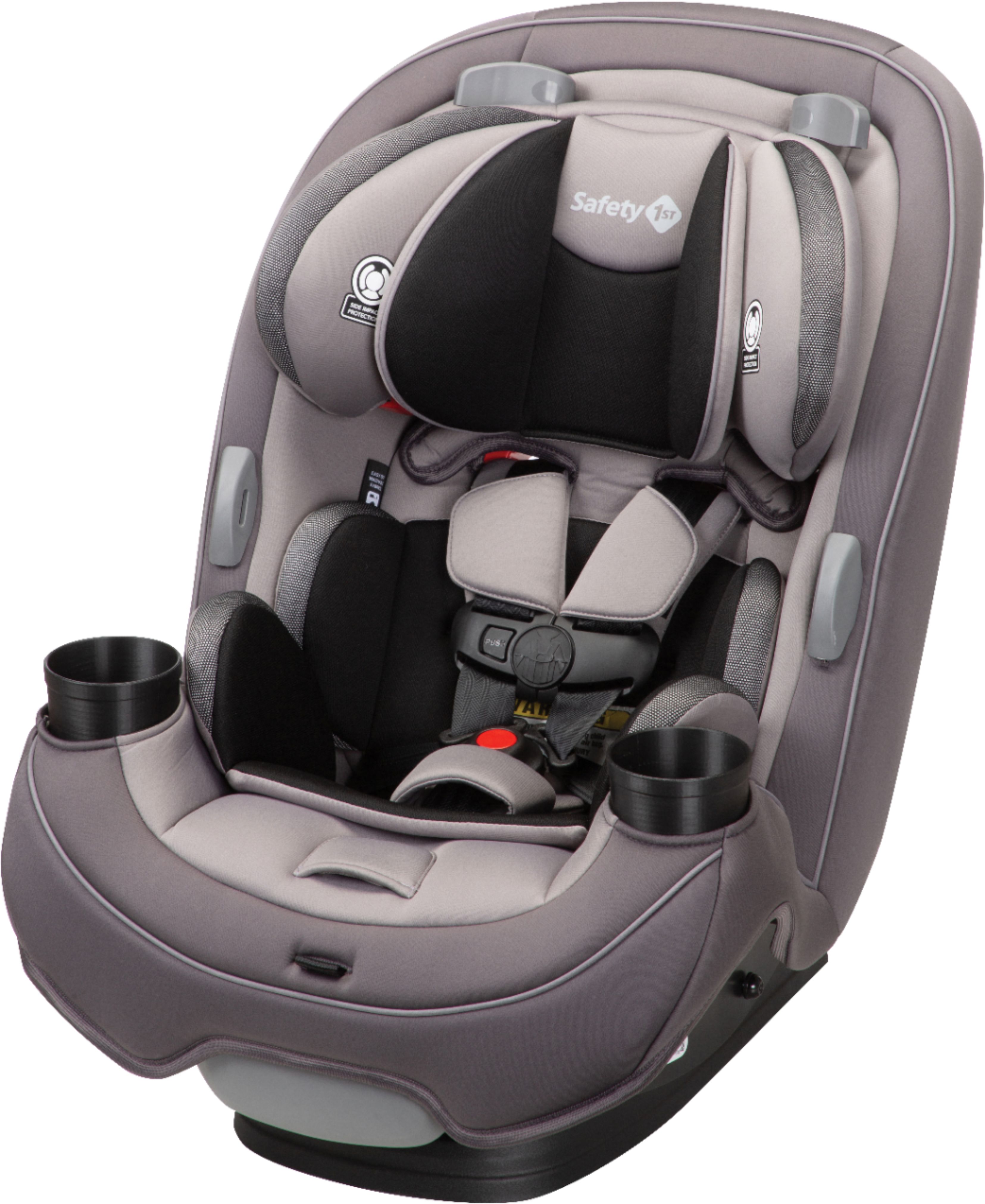Left View: Safety 1st - Jive 2 in 1 Convertible car seat - grey
