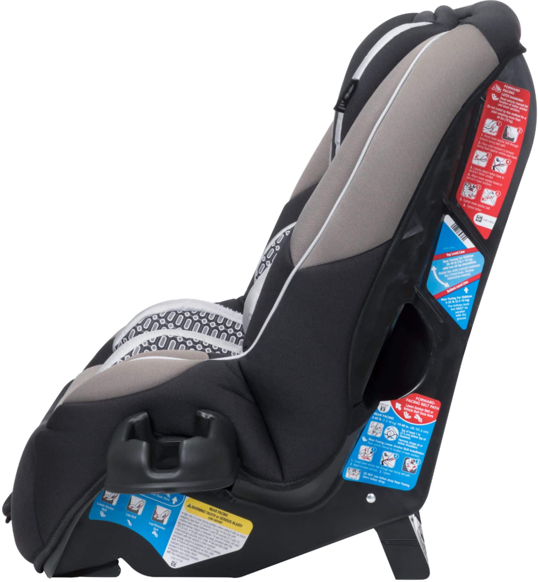 Alt View 13. Safety 1st - Guide 65 Convertible Car Seat - Grey.