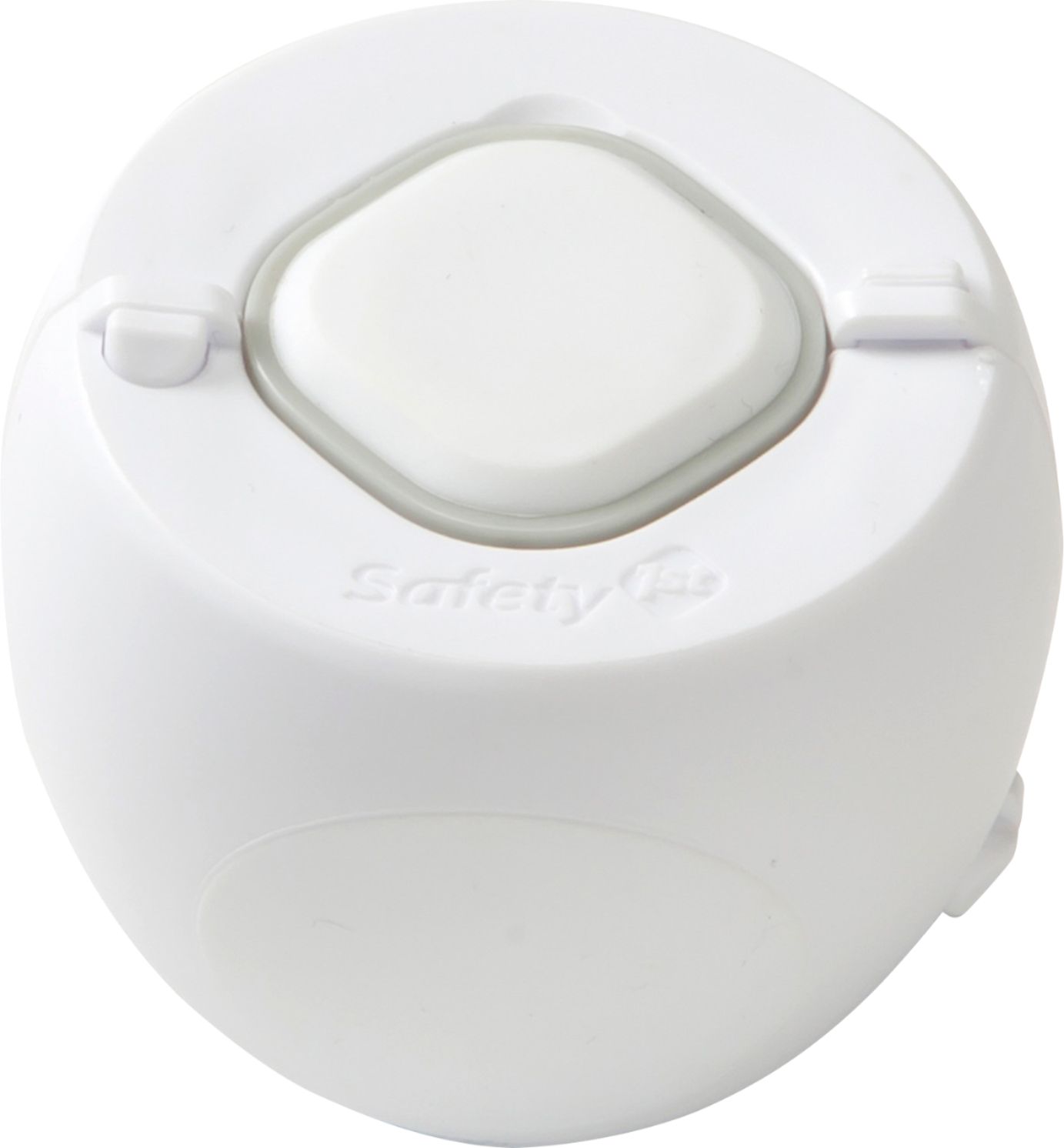 Angle View: Safety 1ˢᵗ OutSmart Toilet Lock, White
